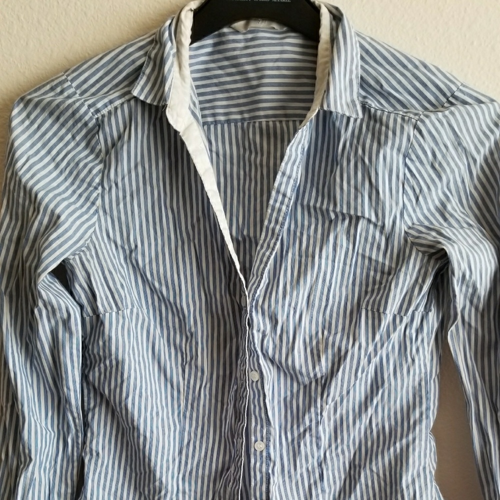 Classic Button Up(Blue)